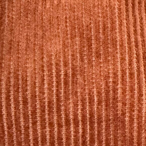 Blank NYC Corduroy Moto Jacket size Large Brown Crop Biker - Picture 14 of 16